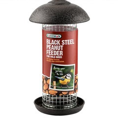 bird Feeder black_steel_peanut_medium