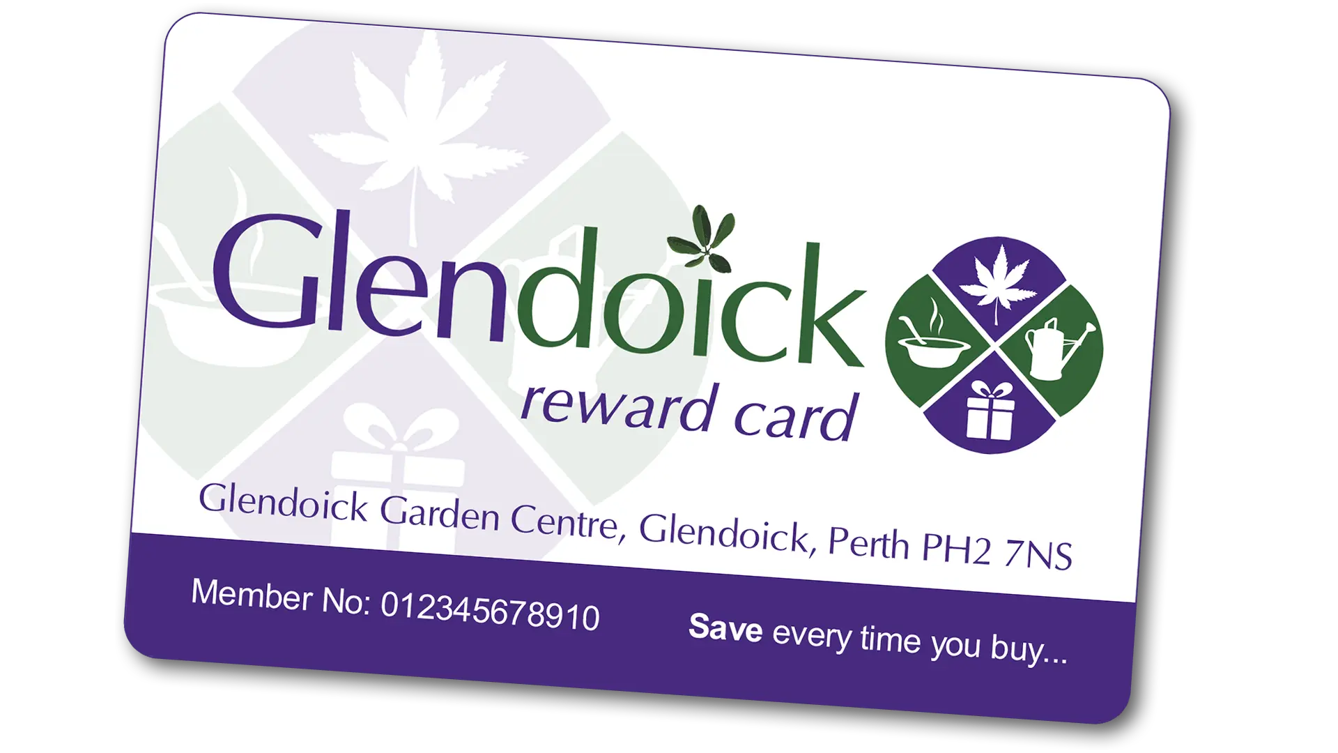 Glendoick Reward Card