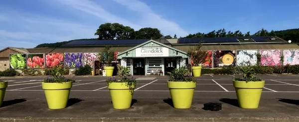 Finding Glendoick Garden Centre & nursery